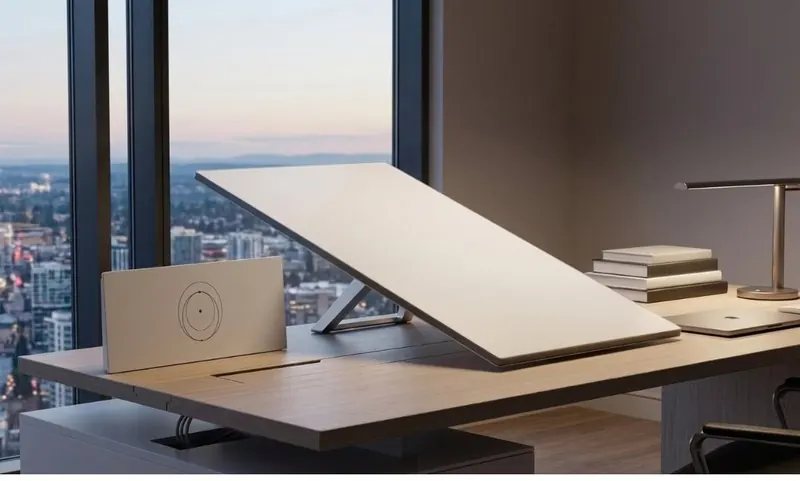 Starlink Standard 4 terminal on a desk